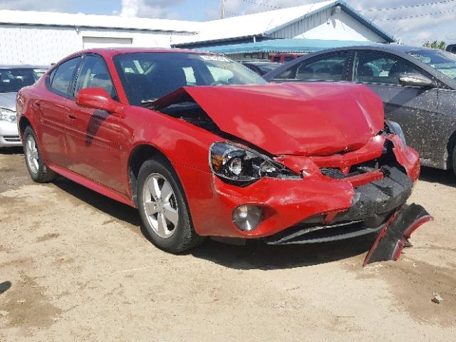 2G2WP552571145096 - 2007 PONTIAC GRAND PRIX RED photo 1