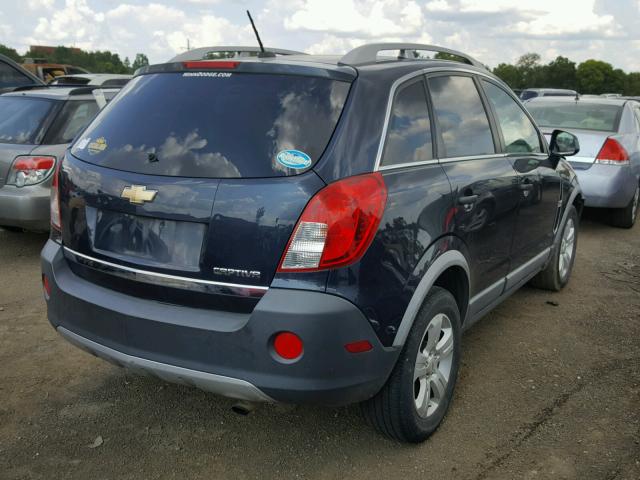3GNAL2EKXES642878 - 2014 CHEVROLET CAPTIVA LS 蓝色 照片 4