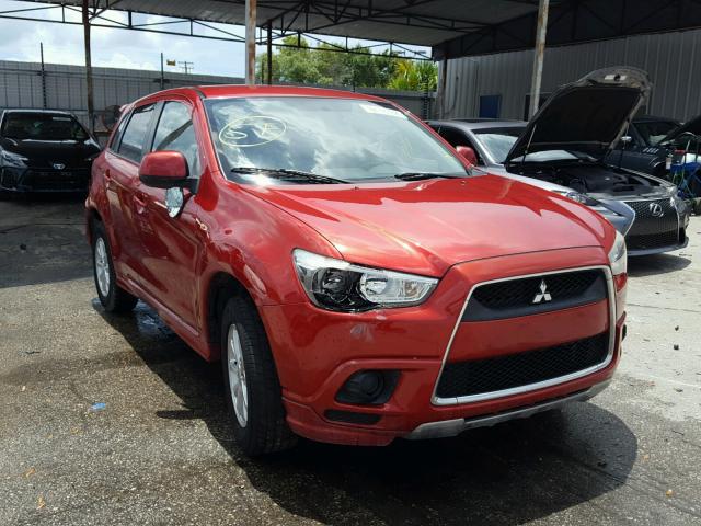 JA4AP3AU1CZ005754 - 2012 MITSUBISHI OUTLANDER RED photo 1