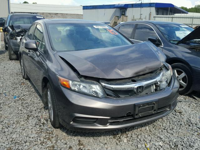 2HGFB2F94CH505255 - 2012 HONDA CIVIC EXL 棕色 照片 1