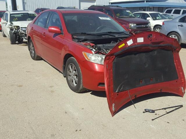 4T4BE46K17R009398 - 2007 TOYOTA CAMRY NEW RED photo 1