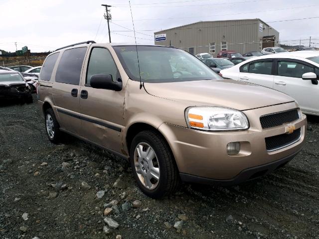 1GNDV23L16D191635 - 2006 CHEVROLET UPLANDER L BEIGE photo 1