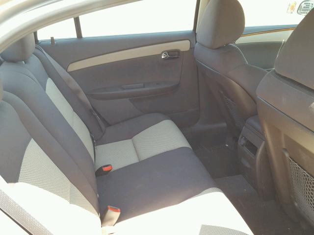 1G1ZC5E01CF328106 - 2012 CHEVROLET MALIBU 1LT ვერცხლისფერი ფოტო 6