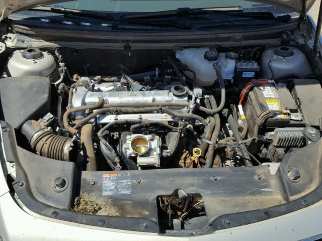 1G1ZC5E01CF328106 - 2012 CHEVROLET MALIBU 1LT ვერცხლისფერი ფოტო 7