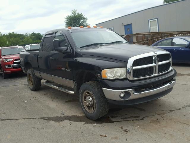 3D7KU28W03G764521 - 2003 DODGE RAM 2500 S Սև լուսանկար 1