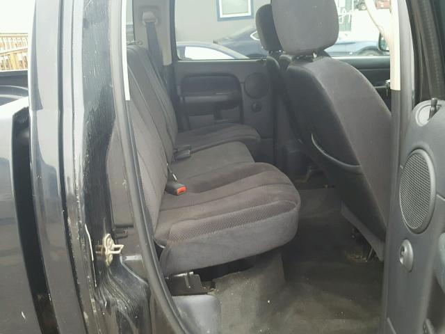 3D7KU28W03G764521 - 2003 DODGE RAM 2500 S Սև լուսանկար 6