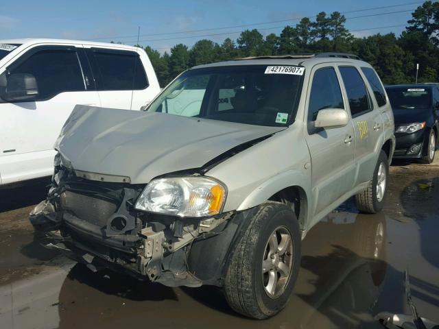 4F2YZ04176KM03143 - 2006 MAZDA TRIBUTE S SILVER photo 2