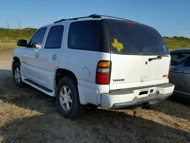 1GKEK63U44J104058 - 2004 GMC YUKON WHITE photo 3