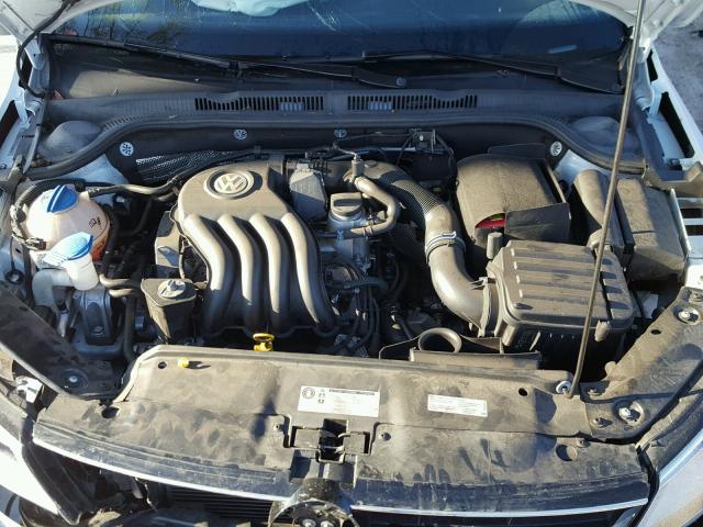 3VW2K7AJ6FM349640 - 2015 VOLKSWAGEN JETTA BASE 白色 照片 7