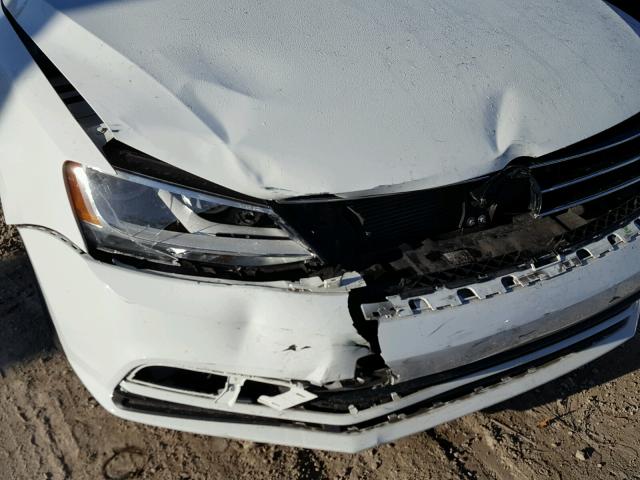 3VW2K7AJ6FM349640 - 2015 VOLKSWAGEN JETTA BASE 白色 照片 9