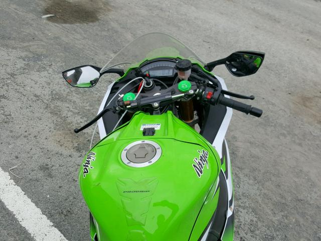 JKAZXCJ18FA026287 - 2015 KAWASAKI ZX1000 J GREEN photo 5