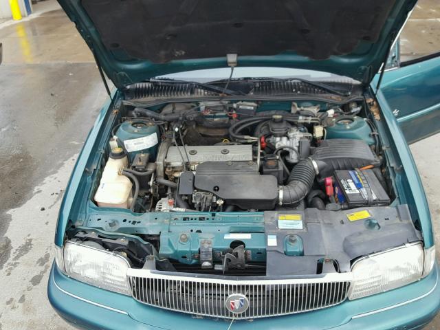 1G4NJ52T2TC406139 - 1996 BUICK SKYLARK GR GREEN photo 7