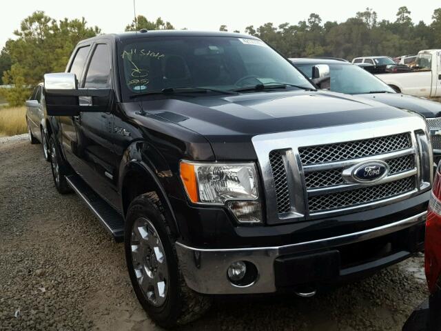 1FTFW1ET3CKD85001 - 2012 FORD F150 BLACK photo 1