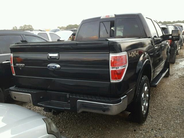 1FTFW1ET3CKD85001 - 2012 FORD F150 BLACK photo 4