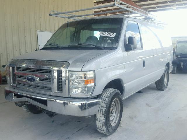 1FTNE14WX8DB03877 - 2008 FORD ECONOLINE SILVER photo 2