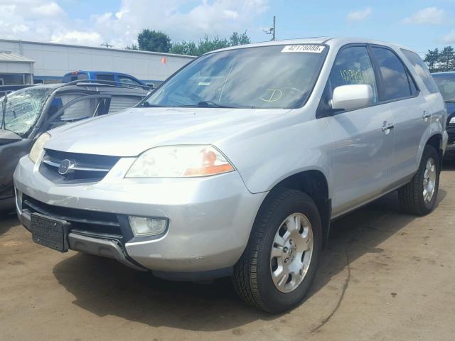 2HNYD18252H518553 - 2002 ACURA MDX SILVER photo 2