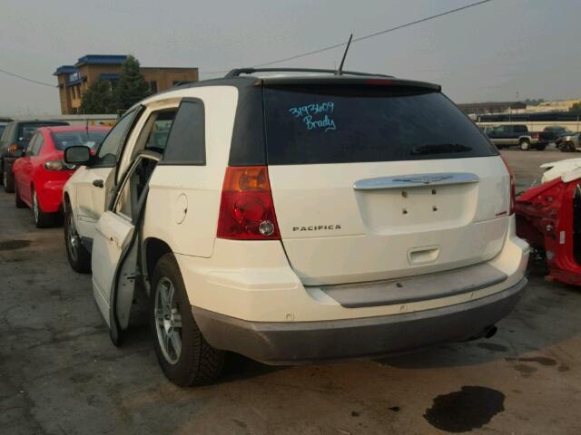 2A8GF48X68R653285 - 2008 CHRYSLER PACIFICA L თეთრი ფოტო 3