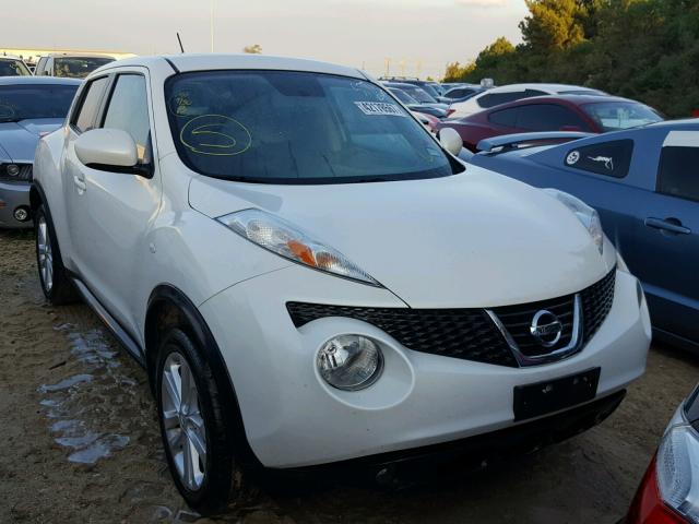 JN8AF5MR6ET454692 - 2014 NISSAN JUKE WHITE photo 1