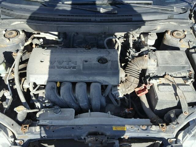 2T1BR32E67C839322 - 2007 TOYOTA COROLLA BLUE photo 7