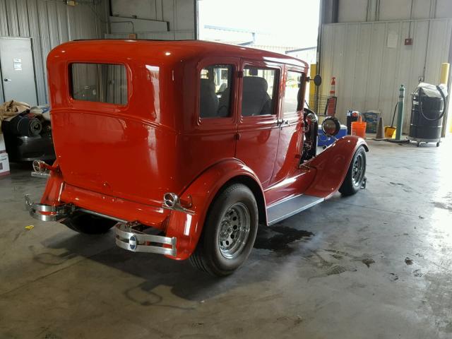 R416917M - 1930 FORD CAR UK RED photo 4