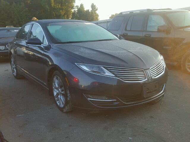 3LN6L2G90DR808643 - 2013 LINCOLN MKZ BLACK photo 1