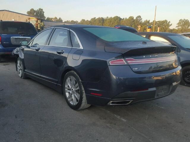 3LN6L2G90DR808643 - 2013 LINCOLN MKZ BLACK photo 3