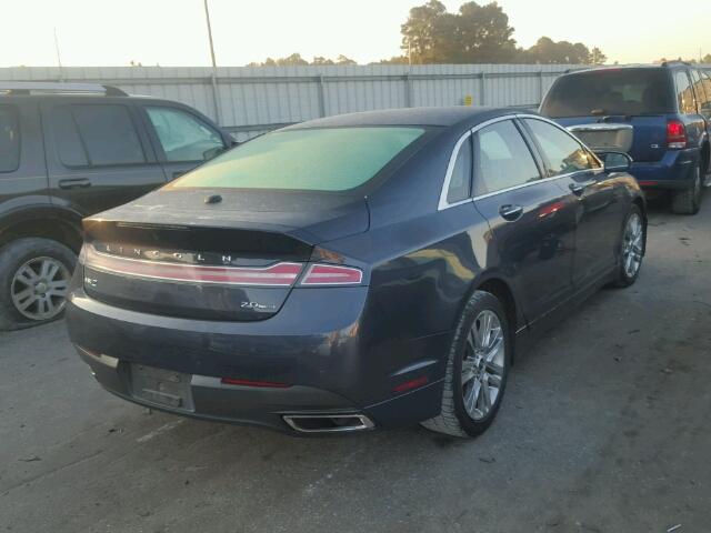 3LN6L2G90DR808643 - 2013 LINCOLN MKZ BLACK photo 4