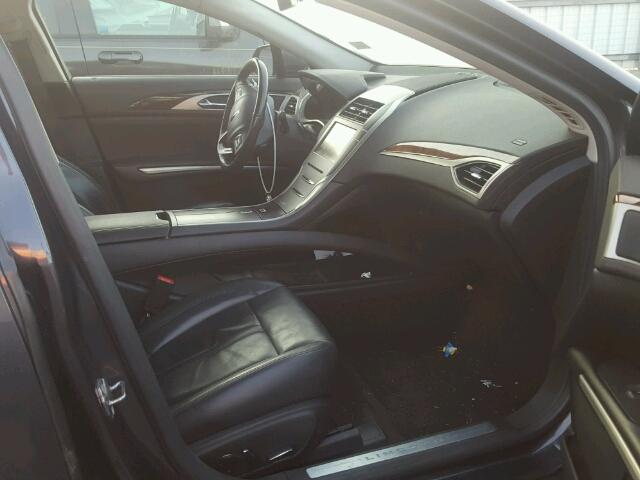 3LN6L2G90DR808643 - 2013 LINCOLN MKZ BLACK photo 5