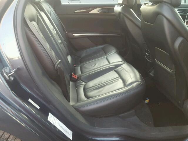 3LN6L2G90DR808643 - 2013 LINCOLN MKZ BLACK photo 6