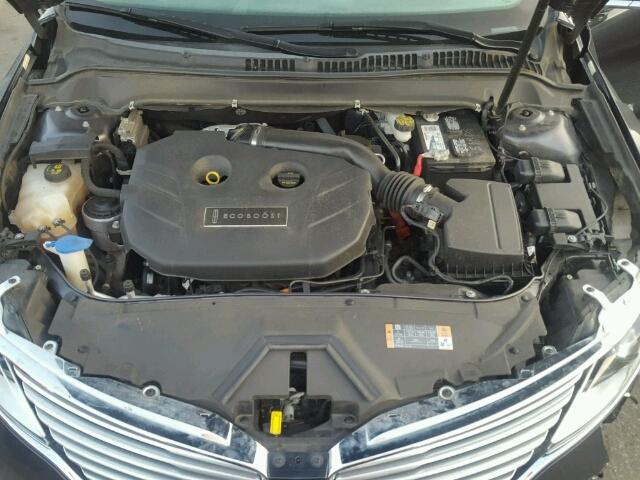 3LN6L2G90DR808643 - 2013 LINCOLN MKZ BLACK photo 7