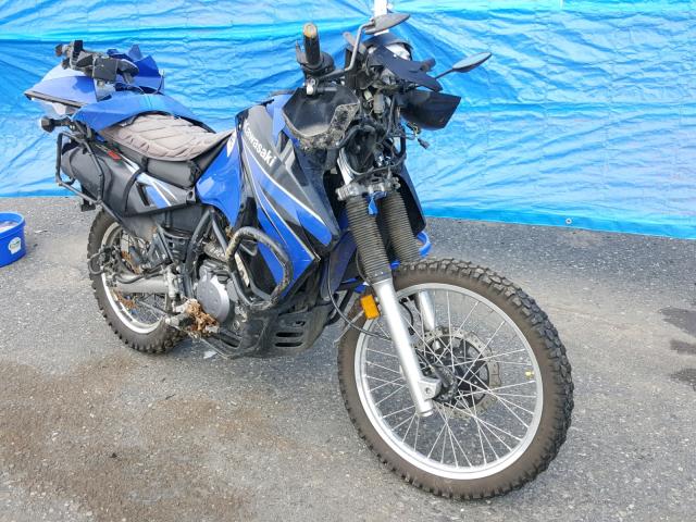 JKAKLEE169DA20402 - 2009 KAWASAKI KL650 E BLUE photo 1