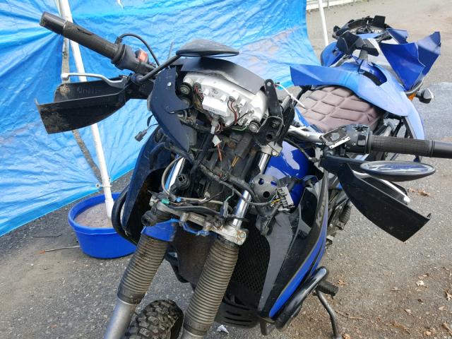 JKAKLEE169DA20402 - 2009 KAWASAKI KL650 E BLUE photo 9