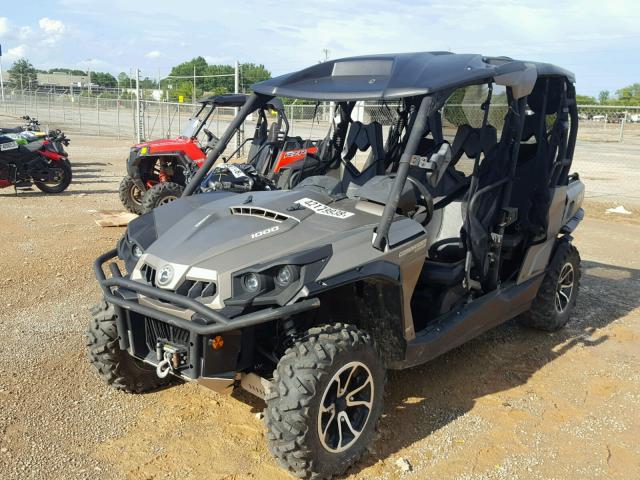 3JBKUAP25FJ000113 - 2015 CAN-AM COMMANDER CHARCOAL photo 2