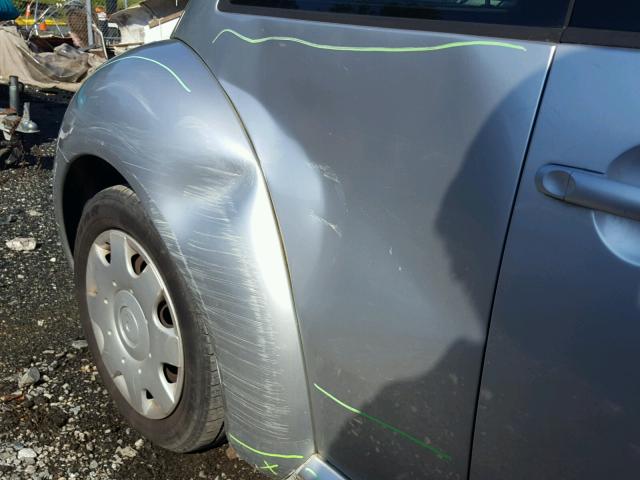 3VWBC21C1YM474145 - 2000 VOLKSWAGEN NEW BEETLE SILVER photo 9