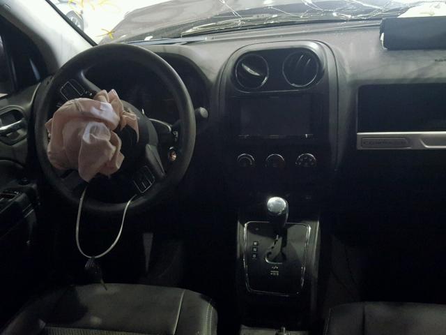 1C4NJCBA3FD344045 - 2015 JEEP COMPASS SP BLACK photo 9