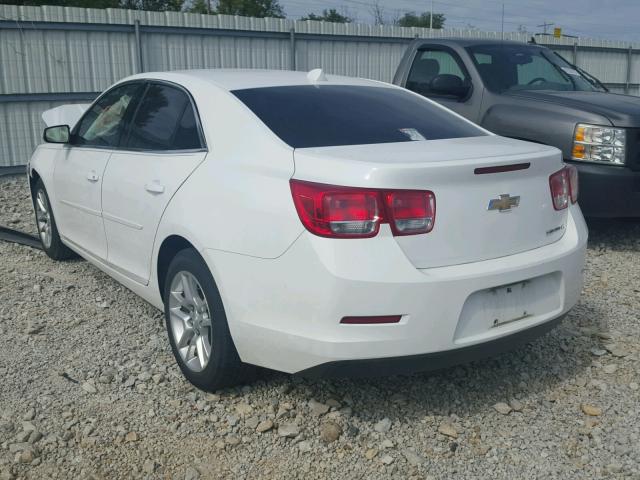 1G11C5SA6DF124607 - 2013 CHEVROLET MALIBU WHITE photo 3