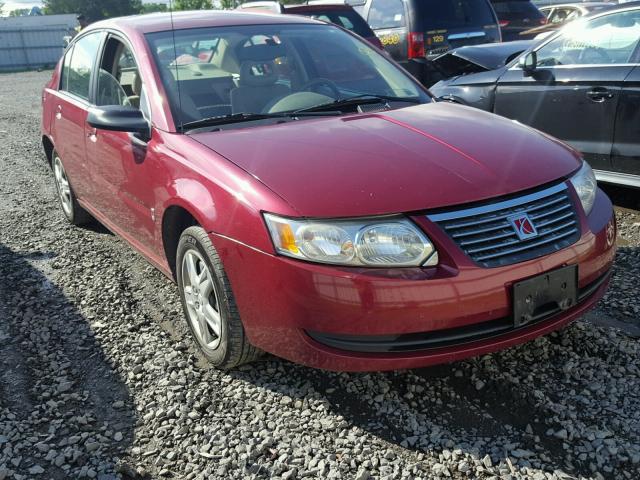 1G8AZ58F37Z153035 - 2007 SATURN ION LEVEL RED photo 1