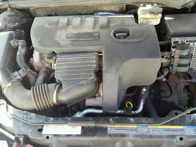 1G8AZ58F37Z153035 - 2007 SATURN ION LEVEL RED photo 7