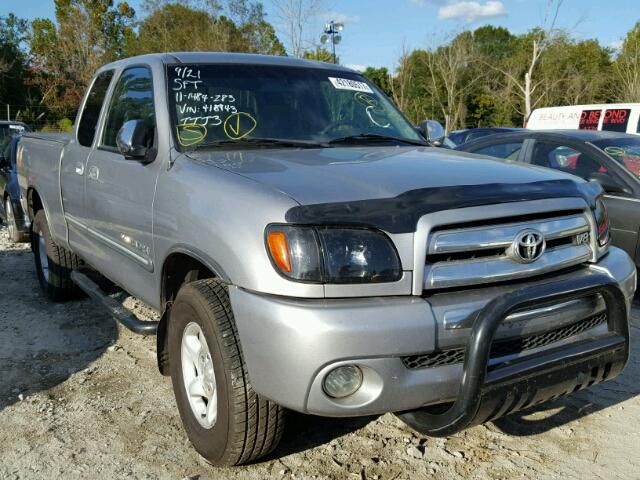 5TBBT441X3S418943 - 2003 TOYOTA TUNDRA GRAY photo 1