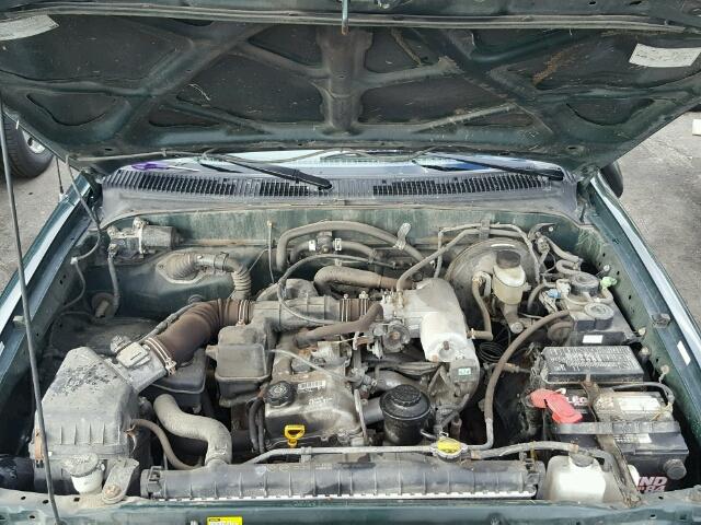 5TENL42N51Z850592 - 2001 TOYOTA TACOMA GREEN photo 7