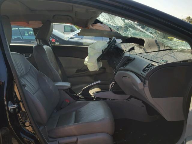 2HGFB2F99CH122010 - 2012 HONDA CIVIC EXL 黑色 照片 5