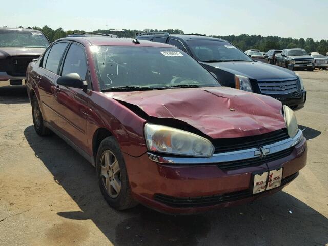 1G1ZT548X5F245512 - 2005 CHEVROLET MALIBU LS RED photo 1