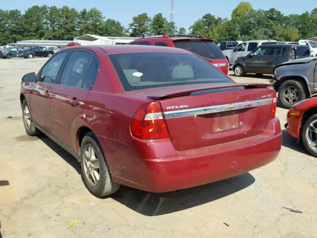1G1ZT548X5F245512 - 2005 CHEVROLET MALIBU LS RED photo 3