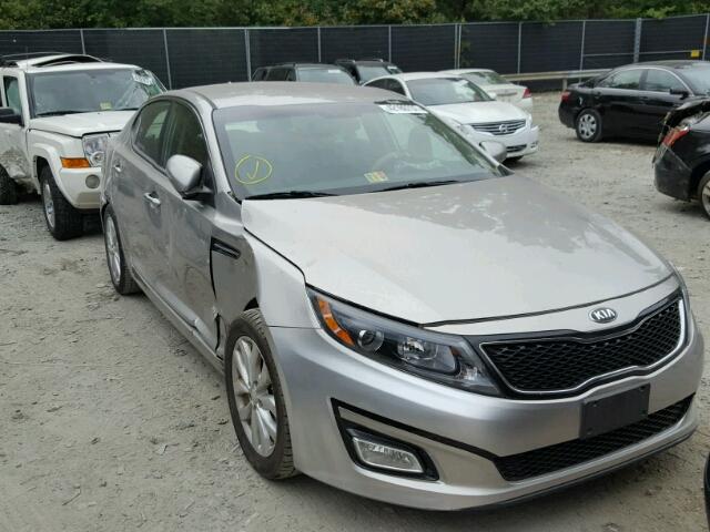 5XXGM4A7XFG452261 - 2015 KIA OPTIMA LX SILVER photo 1