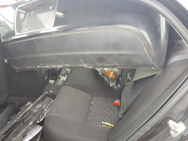 1G1ZC5E03CF159870 - 2012 CHEVROLET MALIBU 1LT BLACK photo 6