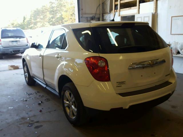 2GNFLEEK0E6146896 - 2014 CHEVROLET EQUINOX WHITE photo 3