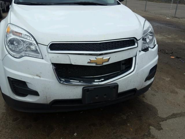 2GNFLEEK0E6146896 - 2014 CHEVROLET EQUINOX WHITE photo 9