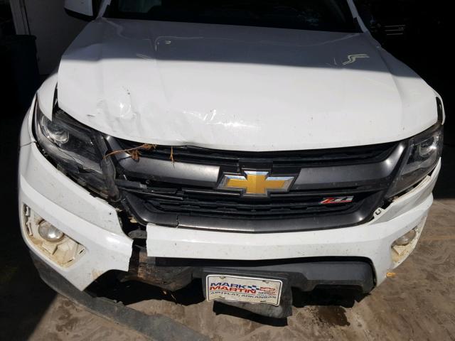 1GCGTDE30G1187423 - 2016 CHEVROLET COLORADO Z WHITE photo 7