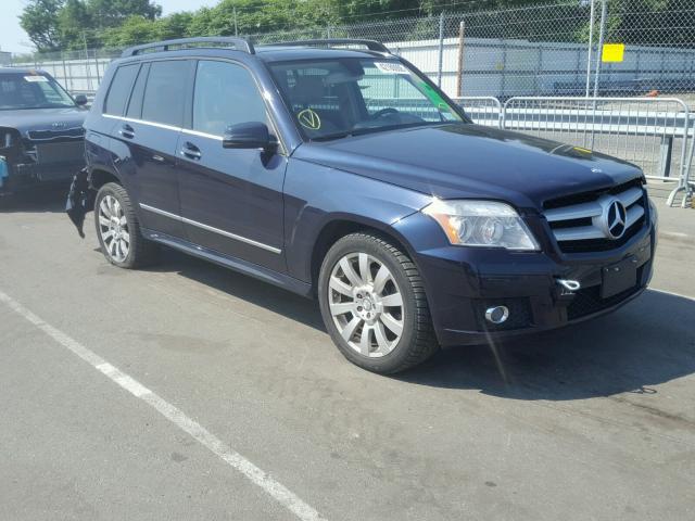 WDCGG8HB1BF632465 - 2011 MERCEDES-BENZ GLK 350 4M BLUE photo 1