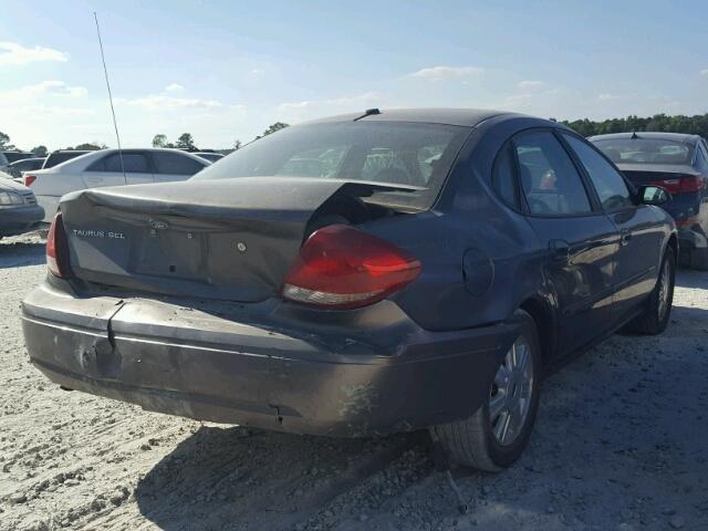 1FAFP56S14A141869 - 2004 FORD TAURUS GRAY photo 4